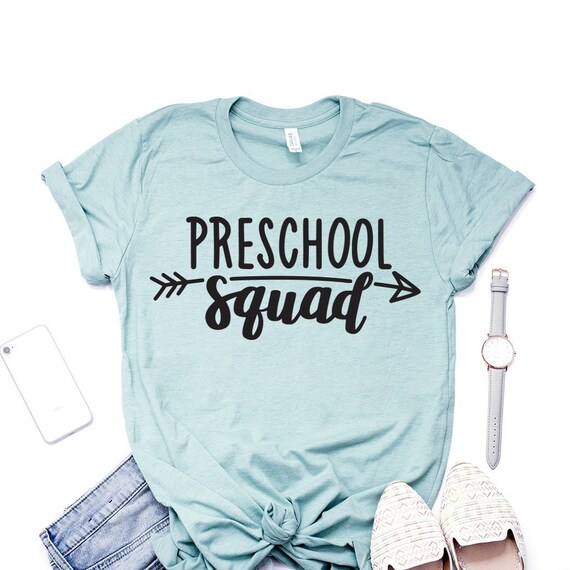 etsy preschool teacher shirts