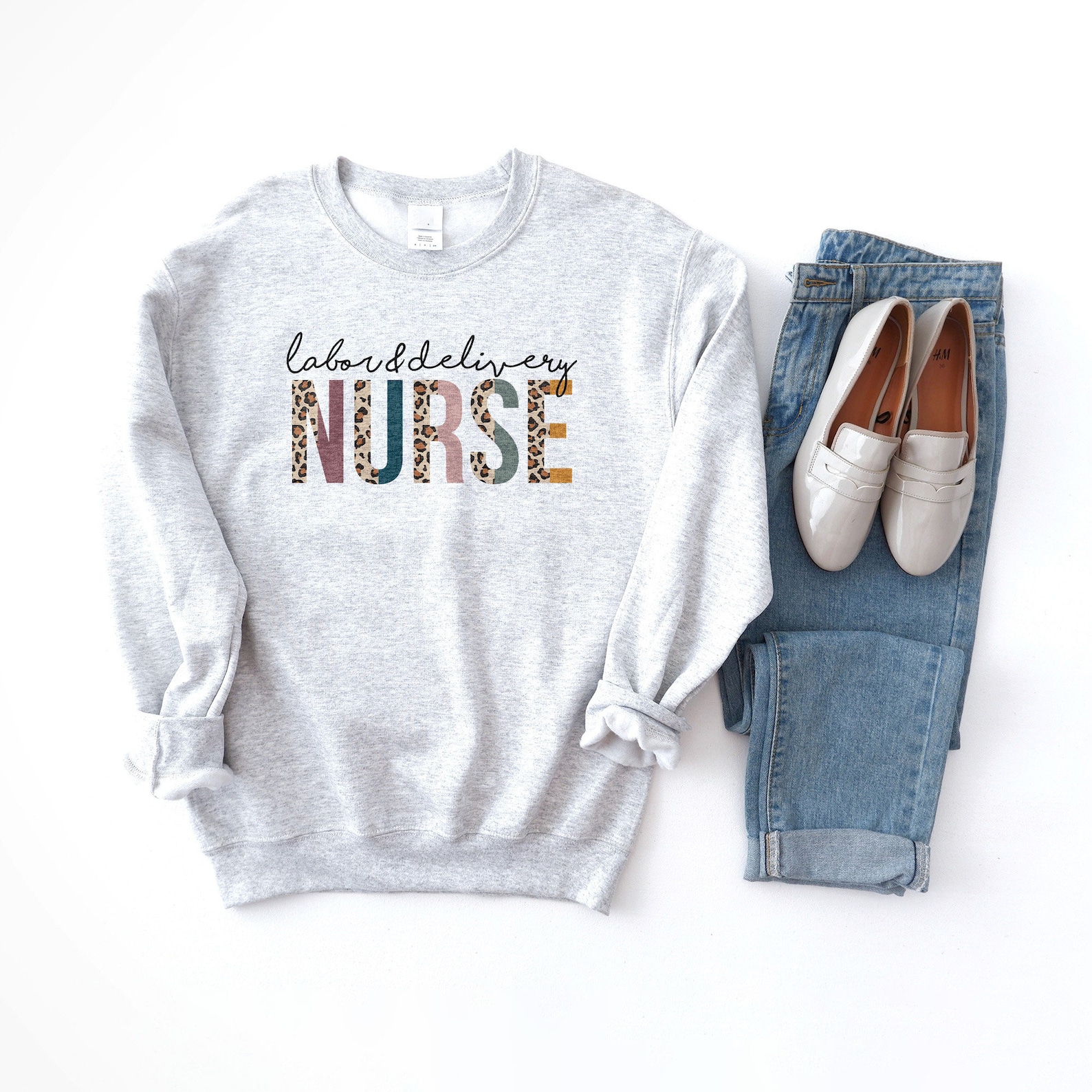 Labor And Delivery Nurse Sweatshirt L&D Nurse RN Gift | Etsy