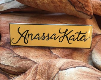 Anassa Kata Hard Enamel Pin
