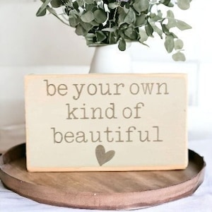 Inspirational Small Wood Signs Stocking Stuffer For Teen Girl Mini Wood Block Sign Teen Girl Bedroom Decor Motivational Quote For Girls