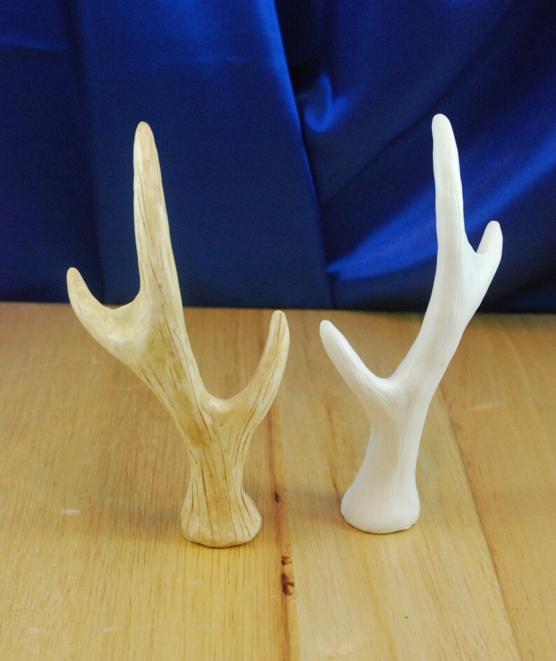 Yearling Antlers Cosplay Antlers 3 Point Antlers Vegan Etsy