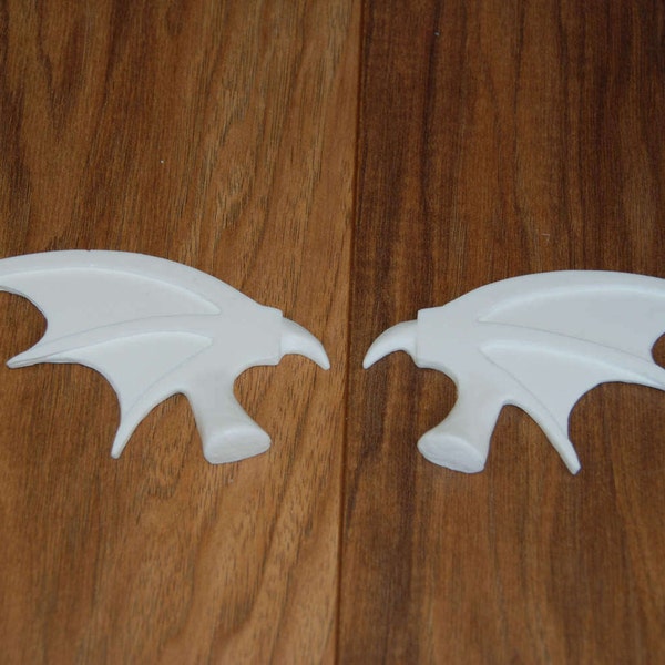 Resin Bat Wings, Bat Wings, Wings (raw cast/ unpainted)