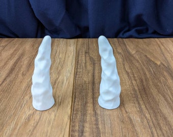 Mini Bumpy Horn Set, Mini Bumpy Cosplay Horns  Mini Bumpy Costume Horns (raw cast/ unpainted)