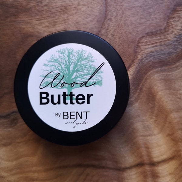 Wood Butter - Wood Conditioner - Beeswax Wood Polish - All Natural Wood Care