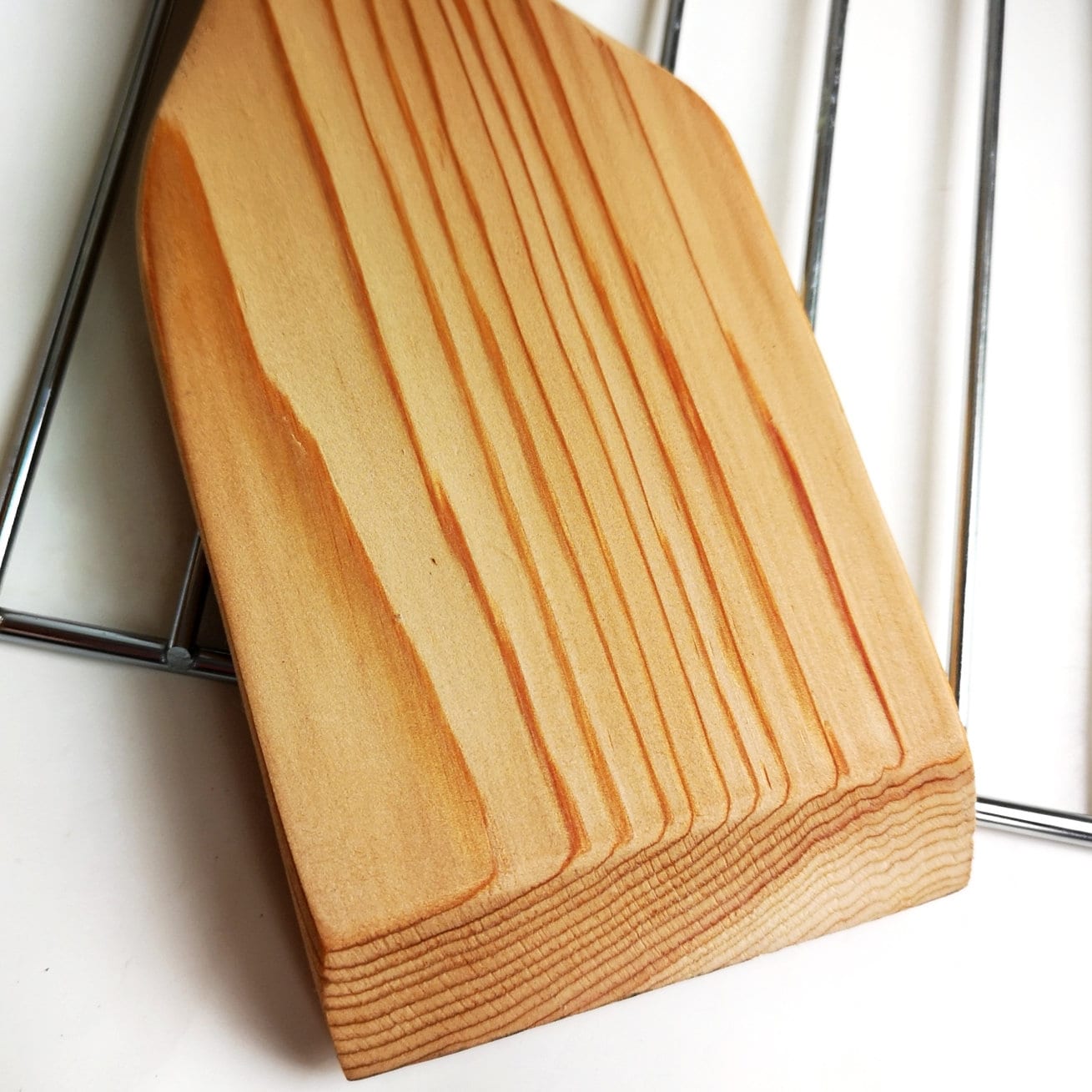 Wooden BBQ Scraper Cedar Scraper Grill Cleaner Gifts For Fathers