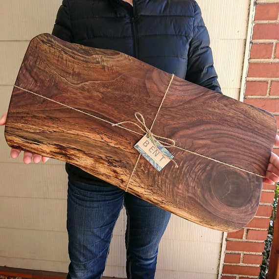 Black Walnut Live Edge Charcuterie Board - glwec.in