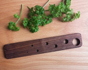 Herb Stripper -  Wood Kitchen Tool - Herb Garden Accessory - Kale Gift Idea