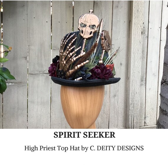 Voodoo Top Hat High Priest or Priestess 