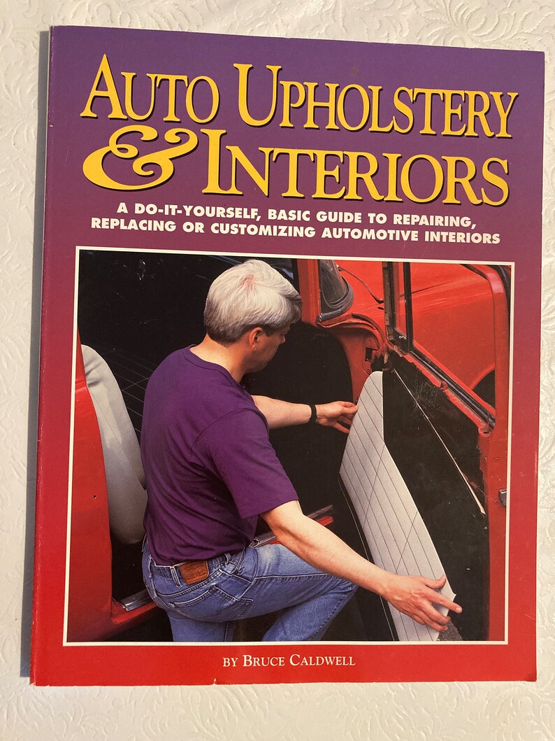 Auto Upholstery and Interiors HP Books 1265 Etsy