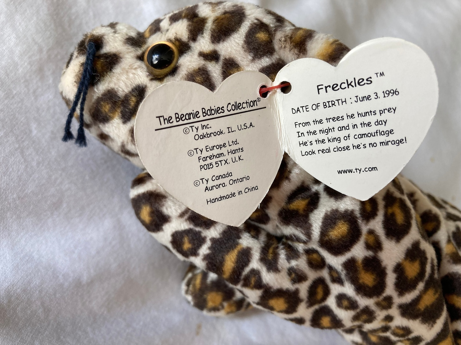 TY Beanie Baby Freckles Retired Excellent Condition 4066 Etsy