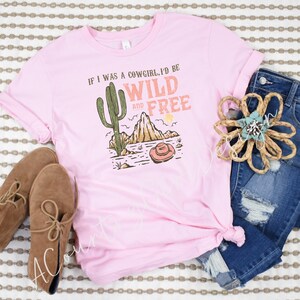 If I was a Cowgirl on Toddler Short Sleeve Tee