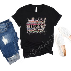Lions on Sarape Toddler Short Sleeve Tee