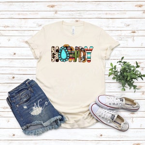 Western Howdy Youth Short Sleeve Tee