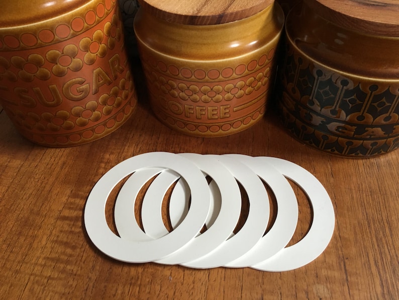 Hornsea storage jar replacement rubber seals set of five Etsy