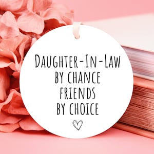 Daughter In Law Gift From Mother In Law Ornament Bridal Shower Gift From Mother In Law Gift for Bride from Mother In Law Future Daughter