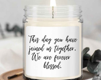 Wedding Officiant Gift Pastor Gift  for Officiant Wedding Thank You Officiant Candle Priest Gift Minister Gift Ceremony Thank You Gift