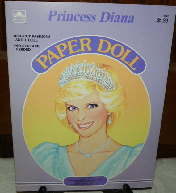 princess diana paper dolls