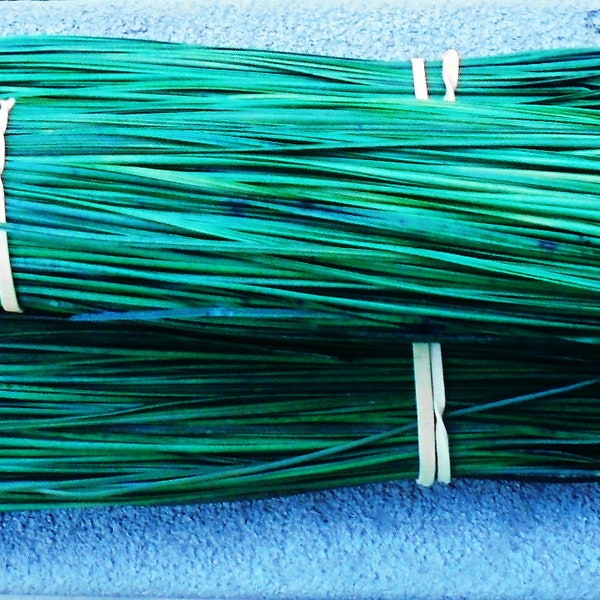 Green Dyed NC Long Leaf Pine Needles