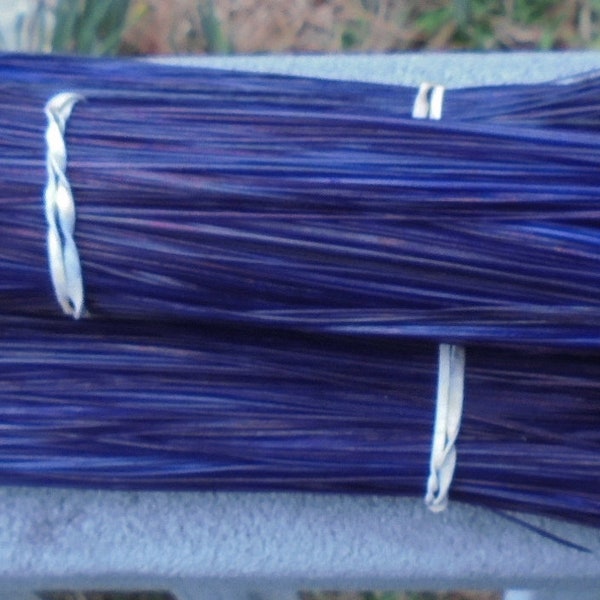 Crystal Violet (Purple/Blue) Dyed NC Long Leaf Pine Needles