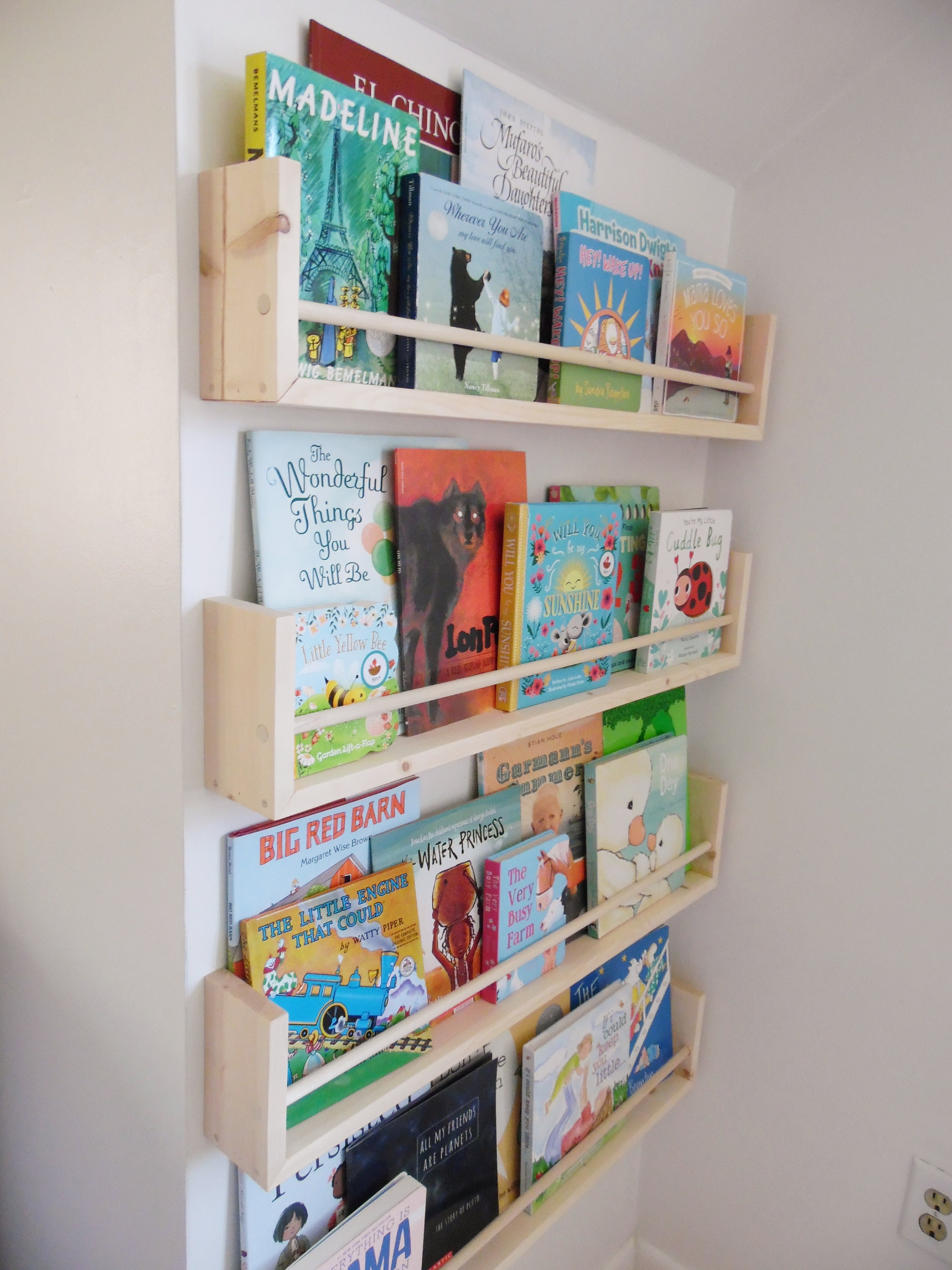 Nursery book rack sales