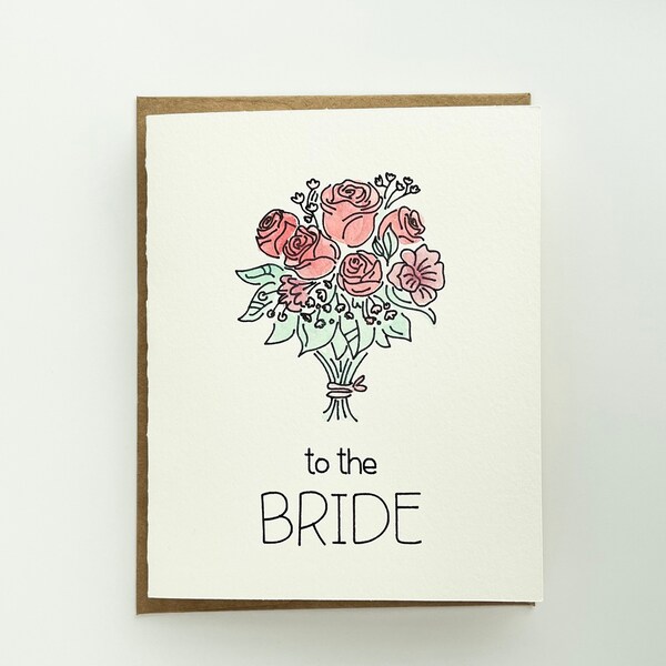 Bridal Shower Card Etsy