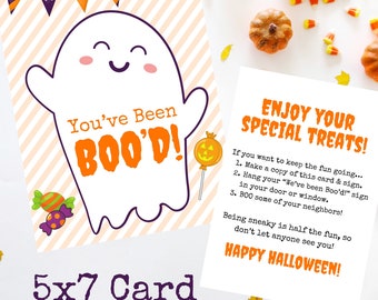 You’ve Been Booed/Boo’d Kit, Booed Kit, Booed Tag, Booed Sign, Booed Basket, Booed Bag, Booed Gift, Booed Printable