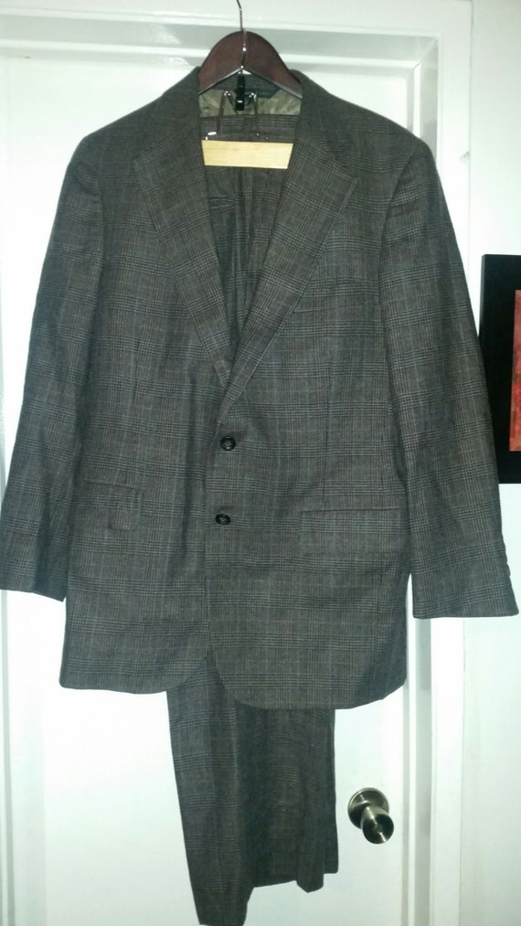 Vintage Plaid Chaps Ralph Lauren suit