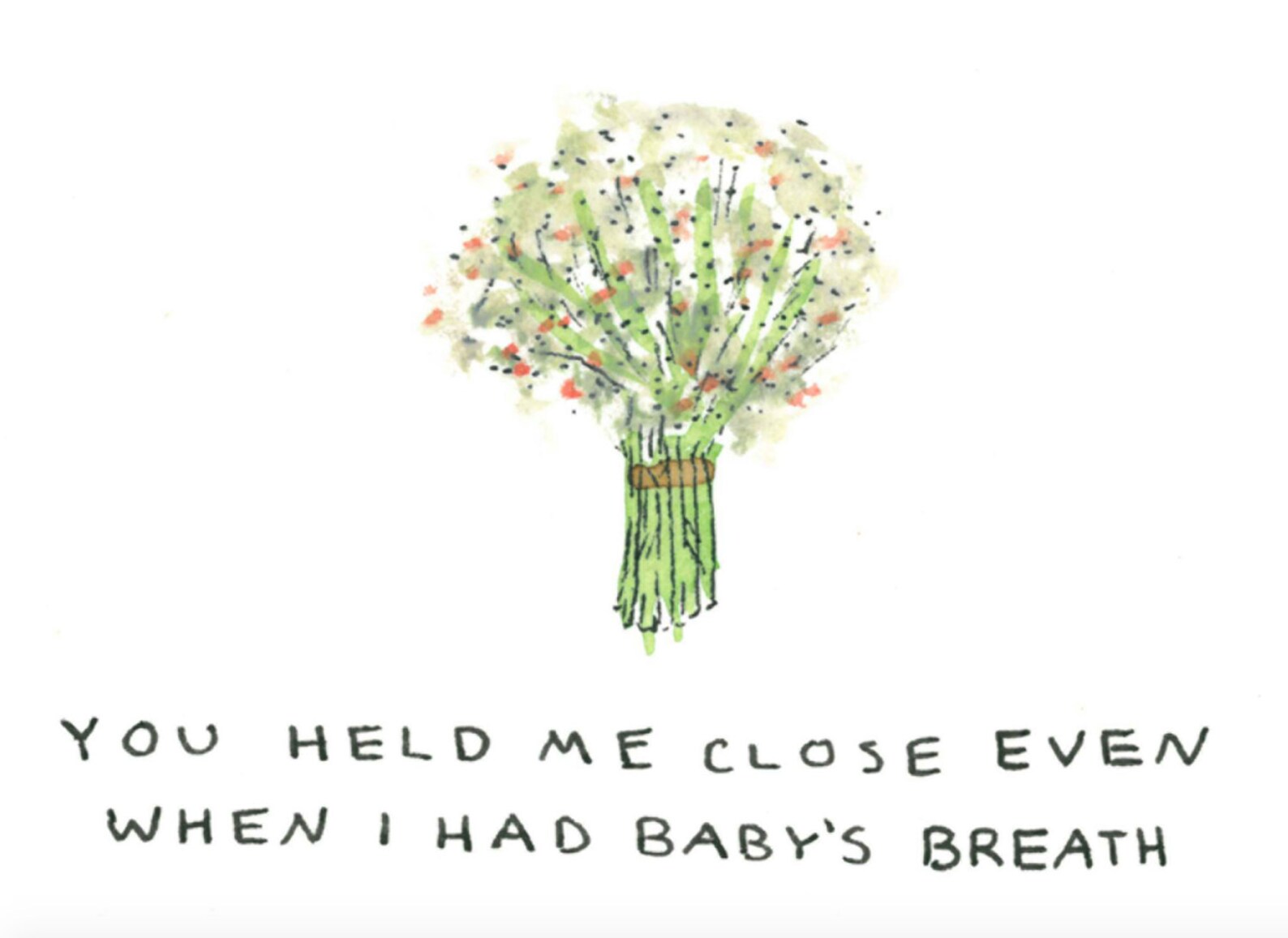 Handmade Mother's Day Flower Pun Greeting Card You Held Etsy