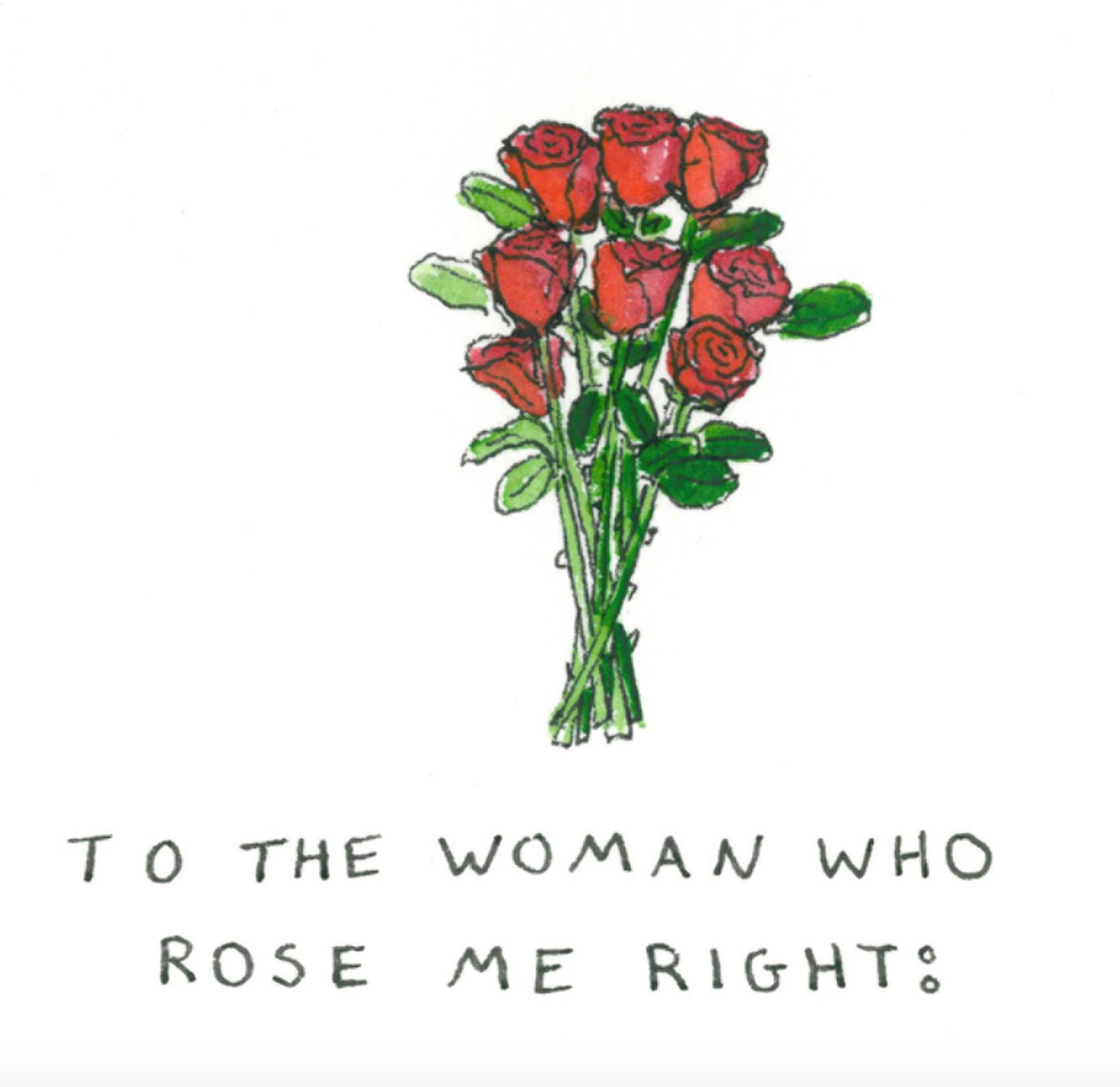 Handmade Mother's Day Flower Pun Greeting Card to the Etsy New Zealand