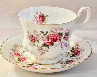 Pretty in Pink-Royal Albert Lavender Rose Teacup and Saucer