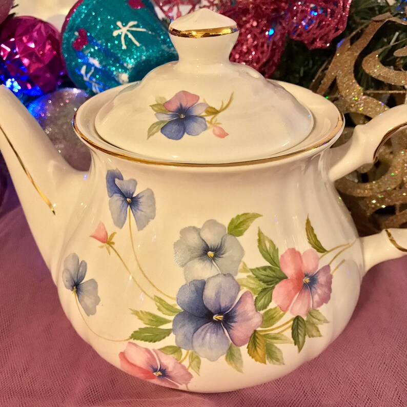 Pretty in Pinkvintage Sadler Teapot England Etsy Singapore