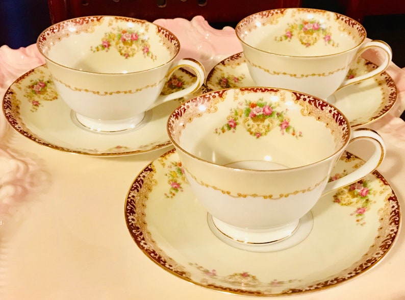 Pretty in Pink-and Yellow-Gorgeous Noritake-Various Pieces Priced Individually