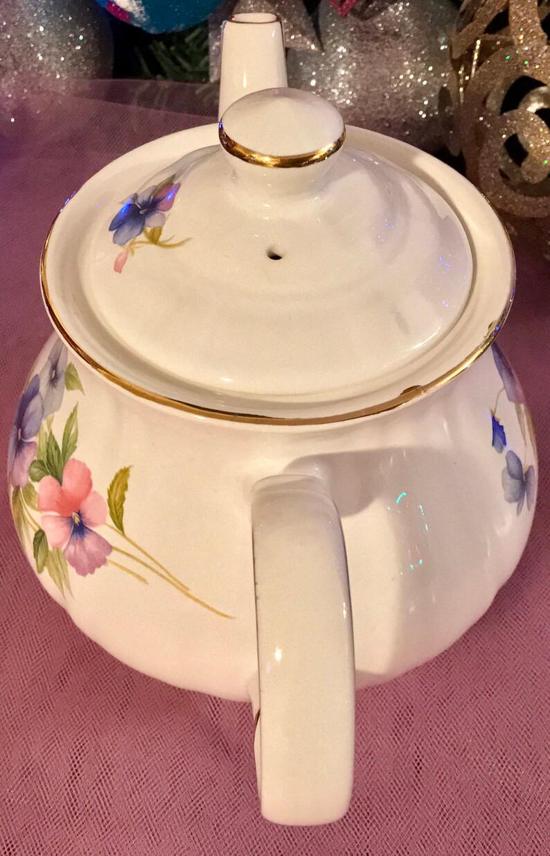 Pretty in Pinkvintage Sadler Teapot England Etsy Singapore