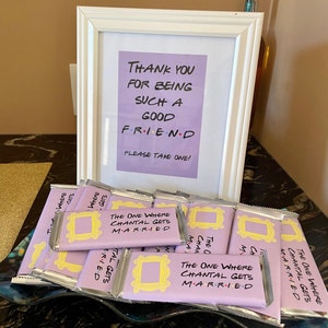 Friends Themed Party Favour