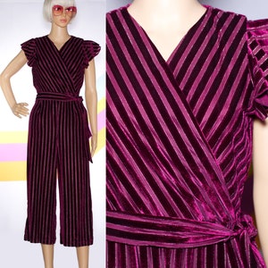 Purple jumpsuit new look top