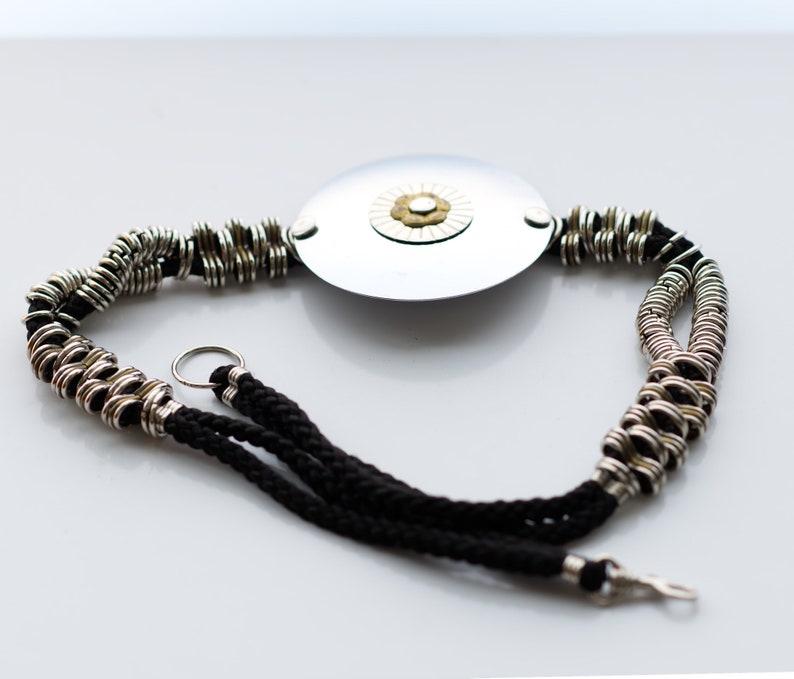 Medium Vintage Metal Statement Belt