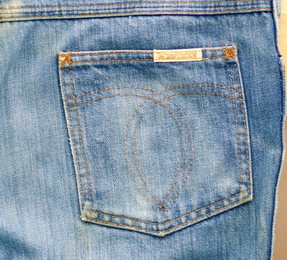 Rare Vintage 1960s Western Work Jeans