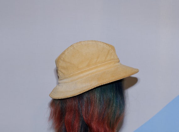 Vintage 1980s Corduroy Hat - image 4