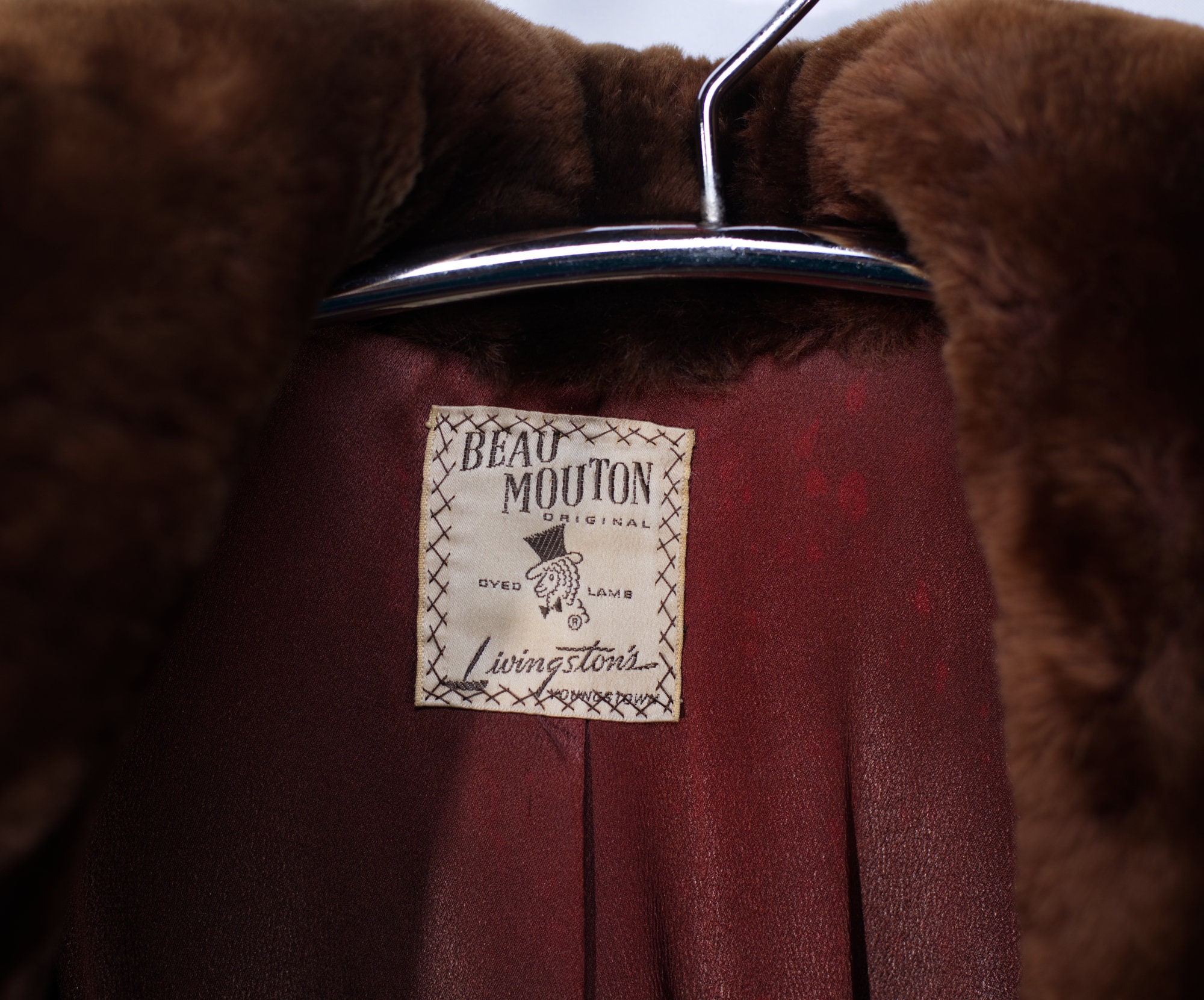 Vintage 1950s Teddy Bear Mouton Coat Small - Etsy