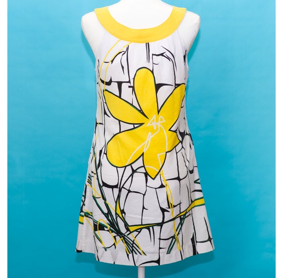 Vintage Daisy Flower Sun Dress | Medium | 9 - image 4