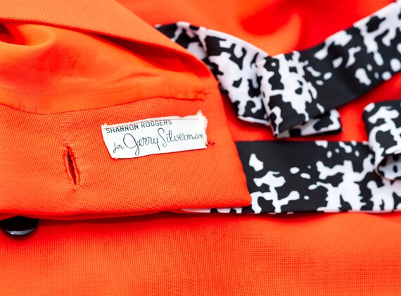 Vintage 1960s Orange Dress and Jacket Set | Shann… - image 7