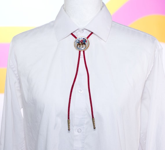 Vintage 1970s Bicentennial Bolo Tie - image 1