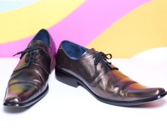 Vintage Bronze Robert Wayne Men's Oxford Shoes | Size 11
