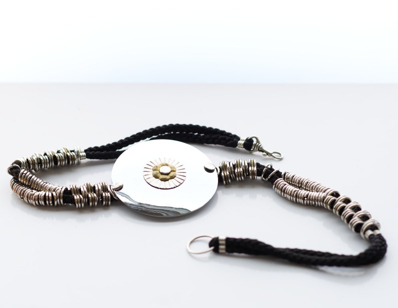 Medium Vintage Metal Statement Belt