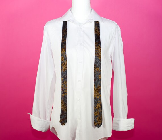 Vintage 1980s Skinny Necktie - image 4