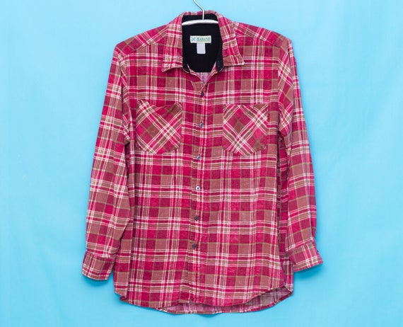 Vintage Red Haband Flannel Shirt | XL - image 1