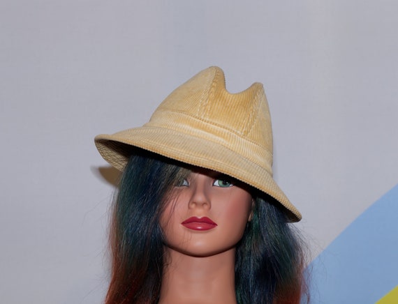 Vintage 1980s Corduroy Hat - image 5