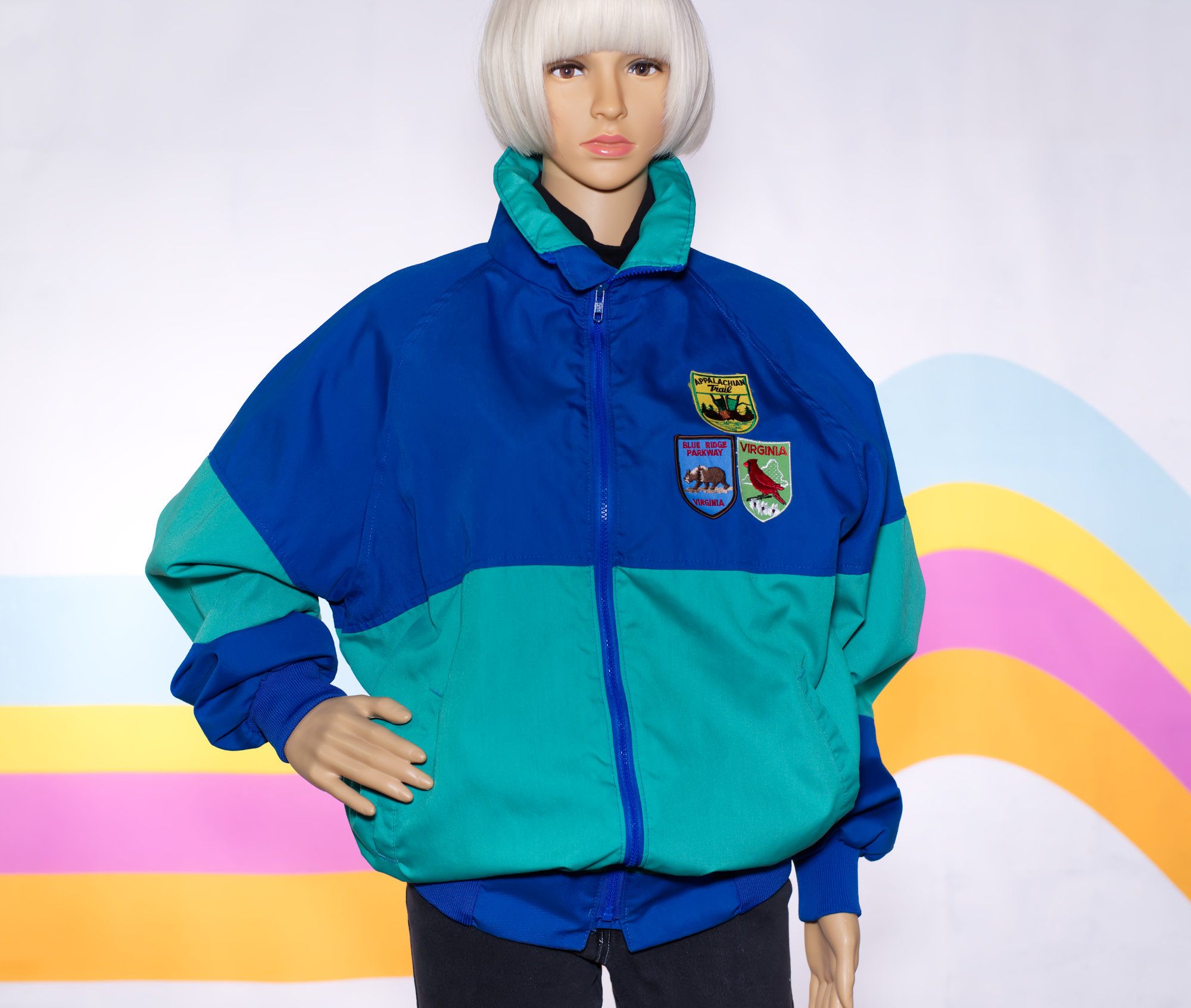 Windbreaker with deals patches
