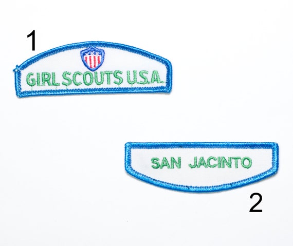 Vintage 1980s Girl Scout Patch Badges - image 2