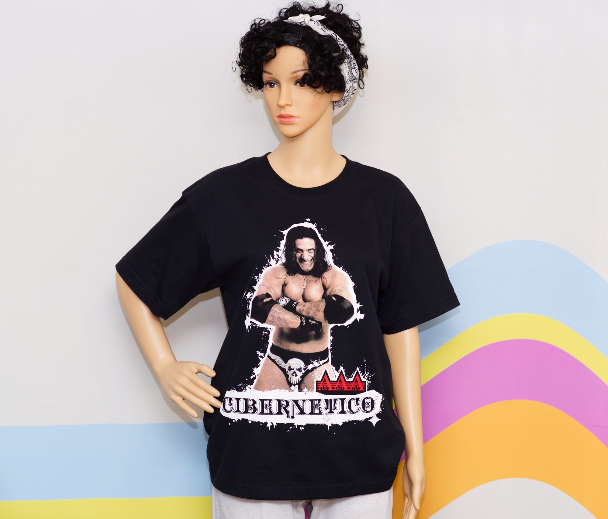 Vintage Deadstock Cibernetico Lucha Libre T-shirt Unisex - Etsy Israel